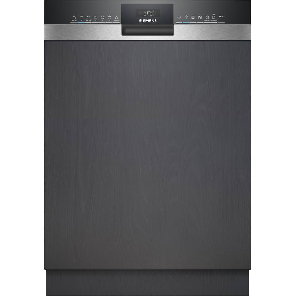 SX53ES22CE iQ300, Teilintegrierter Geschirrspüler, 60 cm, Gebürsteter Stahl, XXL